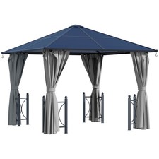 Outsunny 3x3(m) Hardtop Gazebo