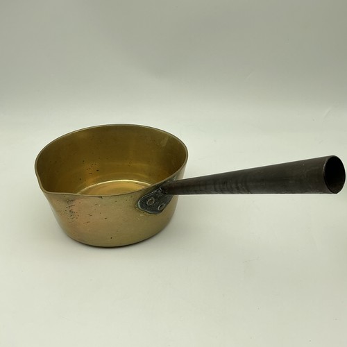 Vintage antique brass milk - vintage,