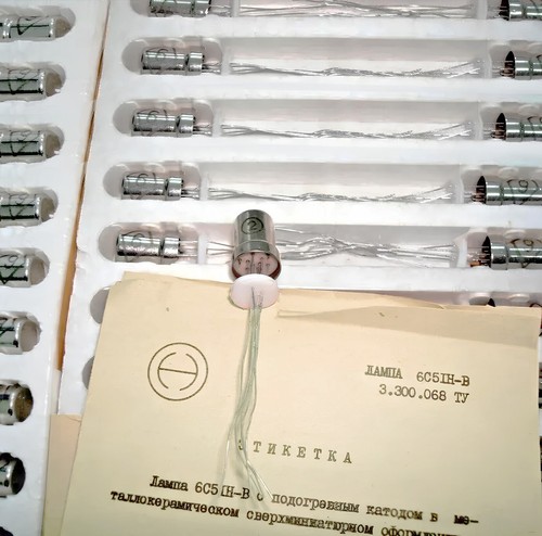 2pcs 6s52n 7895 nuvistor - 6s52n-v,