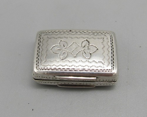 Antique silver vinaigrette - antique,