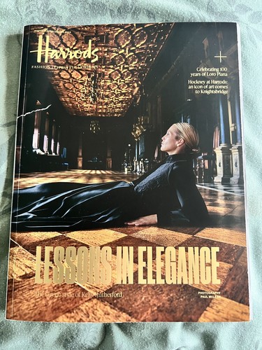 Harrods magazine nov dec 2024 - magazine,