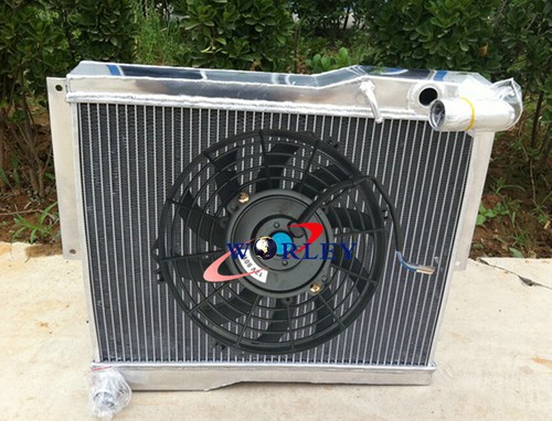 Aluminum radiator fan for mg - +,