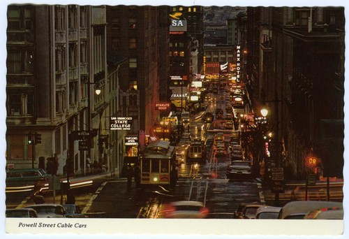 1950s american postcard powell - american,