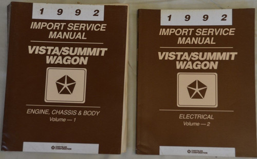 1992 dodge vista eagle - dodge, summit
