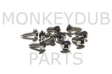 VW Volkswagen Split Screen Van Rear Hatch Hinge Covers Stainless Fitting Screws