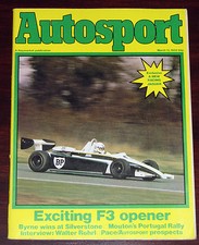 Autosport 11 March 1982* SILVERSTONE F3 -TWR JAGUAR XJS - LOLA T70