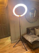 NEEWER Ring Light RL18 18"/45cm Outer 55W 5600K Dimmable with case & stand 