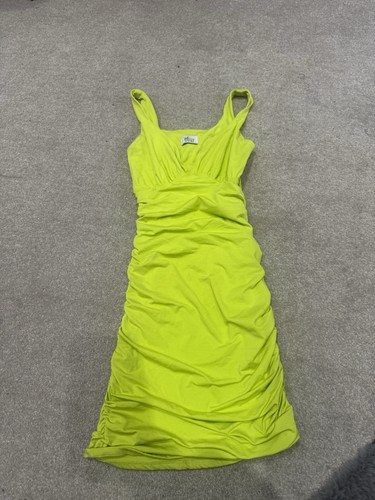 Polly green bodycon dress - polly,