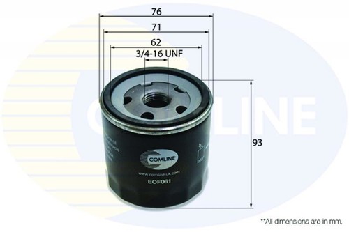 Engine oil filter for polo - engine,