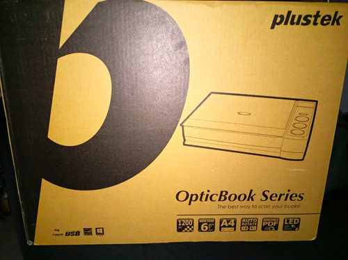 Plustek opticbook series 3800l - opticbook,