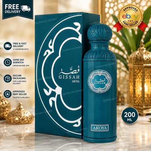 Gissah akoya perfume 200ml eau - 200ml,