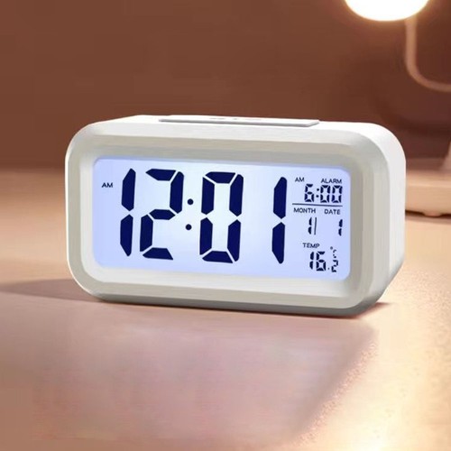Alarm snooze clock night - clock, light