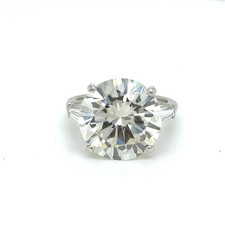 Platinum Cartier Ring 7.93 cts GIA Certified