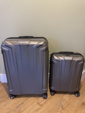 Samsonite Endure Hardshell Grey 2 Pack Large & Cabin Suitcase Luggage