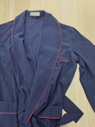 Mens gucci silk robe - robe, blue