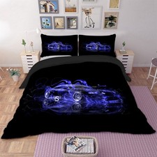 Racing Car Duvet Quile Cover
