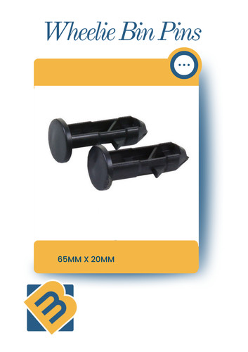 Wheelie bin lid pins hinge - wheelie,