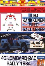 DECAL TOYOTA CELICA TWINCAM