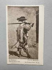 VINTAGE MILITARY POSTCARD- A