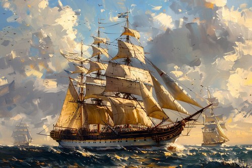 Hms victory sail ship seascape - victory,