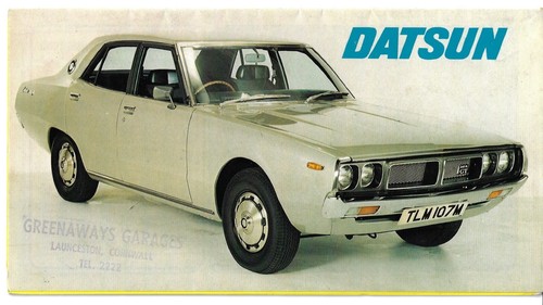 Datsun nissan range - datsun,
