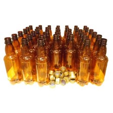 Plastic Beer Bottles & caps 500ml (pint) 20pk PET Amber Better Brew Homebrew