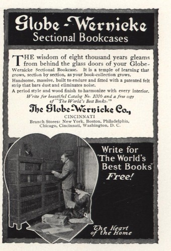 1916 globe wernicke - 1916, sectional