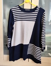 Bonmarche Womens Blue/Beige