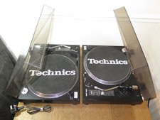 2 x Sound LAB DL-P3R D-drive DJ turntable with new heads - PAIR / BOTH WORK WELL