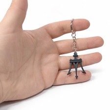 Maserati logo keyring - logo, black