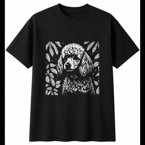 Miniature poodle nature dog - poodle,