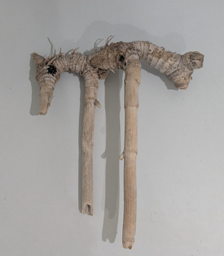 Bamboo piece sun bleached - piece,