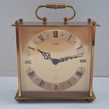 Anstey Wilson Quartz Carriage Clock with Japanese Movement England Vintage