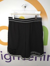 Supreme Men's Black Faux Croc 86  Basketball Shorts - Medium - New without tags