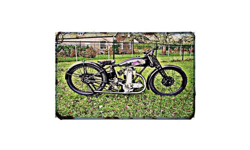 Ajs motorbike photo - a4,