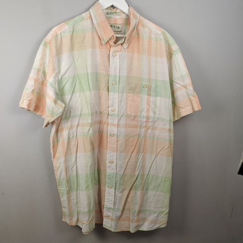 Orvis shirt mens - shirt, orange