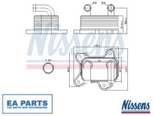 Oil Cooler, engine oil for