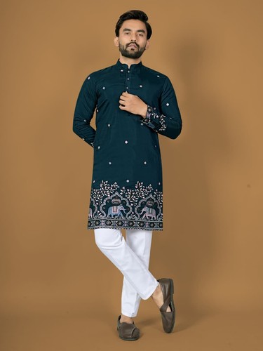 Wedding party wear - cotton, with