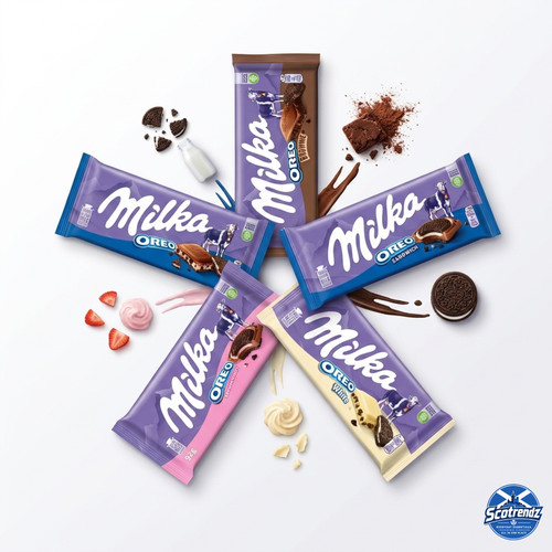 Milka oreo variety - oreo, chocolate