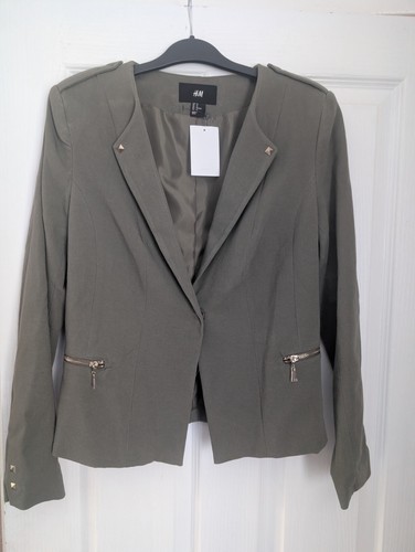 Military style blazer - h&m,