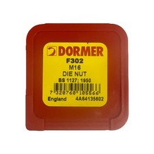 Dormer F302M16 F302 HSS Die Nuts Metric Coarse Thread 16.0 x 2.00 Pitch DORF302M