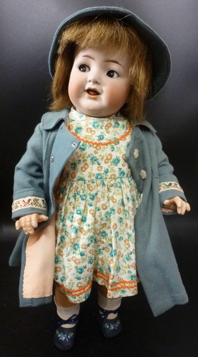 Antique doll bisque - doll,