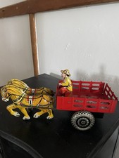 The Marx Tin Plate Horses &