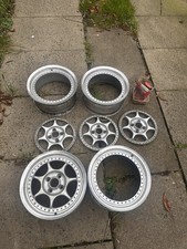 Genuine Enkei Racing S 4x100 15x7 ET32 2 Piece Split Rims