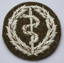 British Army, Medic's Trade Badge / Patch. (B22)