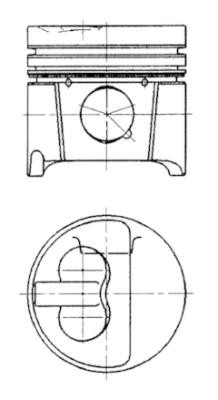 Kolbenschmidt piston with - kolbenschmidt,
