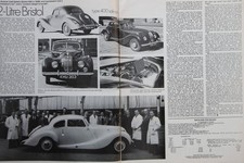 Original CC 1974 extracted mag article: BRISTOL 2-Litre & mini manual