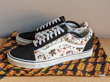 New Authentic VANS Customs 'Stranger Things'. Rare UK 12. Halloween.