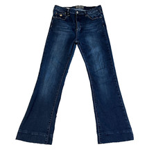 Womens Diesel Bootleg Jeans High Waist Bum Lift Dark Blue Wash Stretch W30 L28