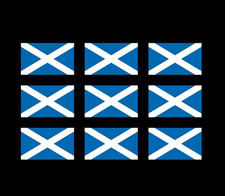 9x Scotland / Scottish Flag